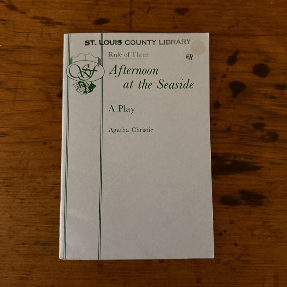 Agatha Christie Rule Of Three Afternoon At The Seaside The Patient The Rats